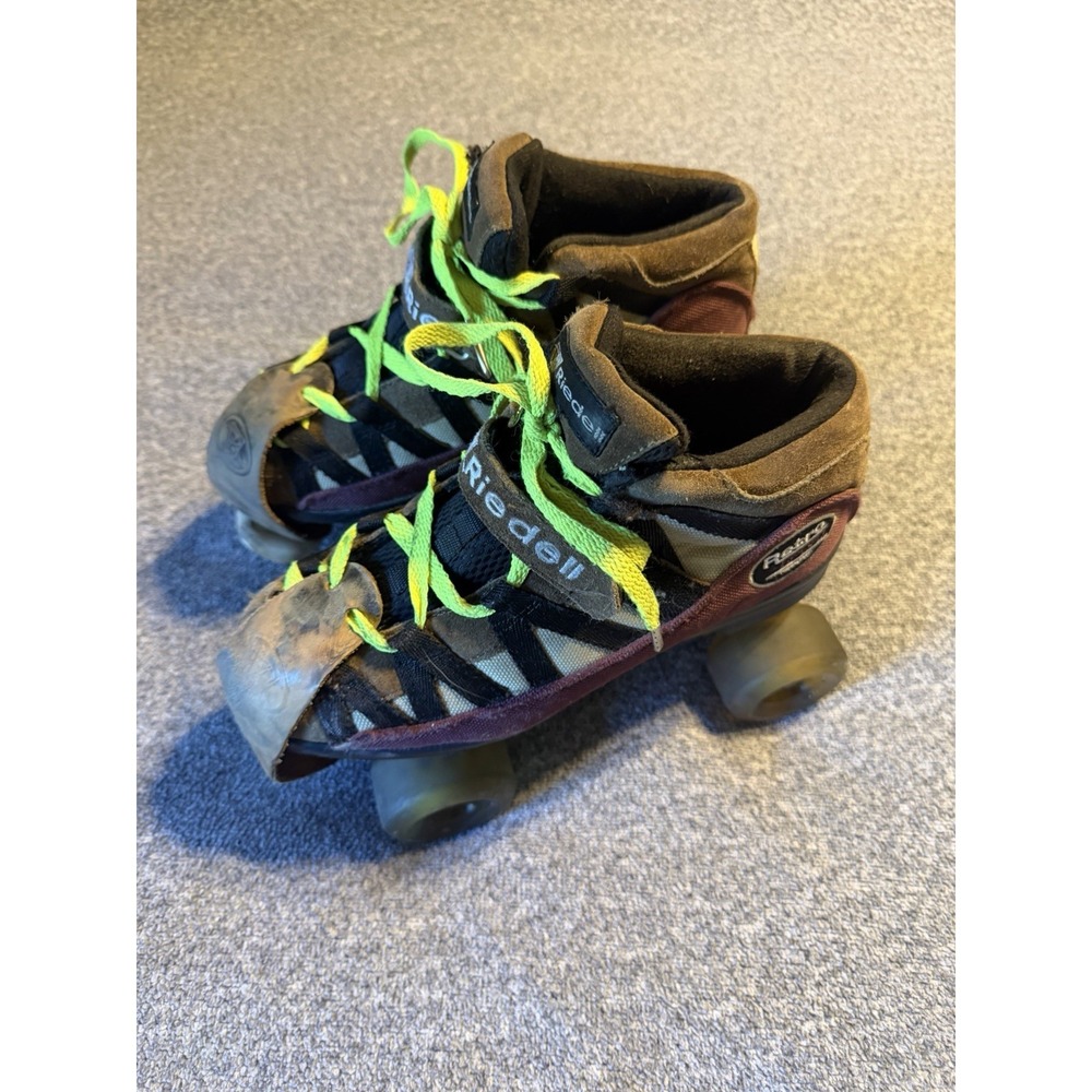 Woman's Vintage Carrera Riedell Sure Grip Speed Skates Size 6